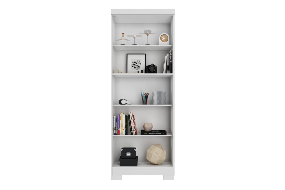 Armário Multiuso Max Plus 2P: interior, Branco Absoluto