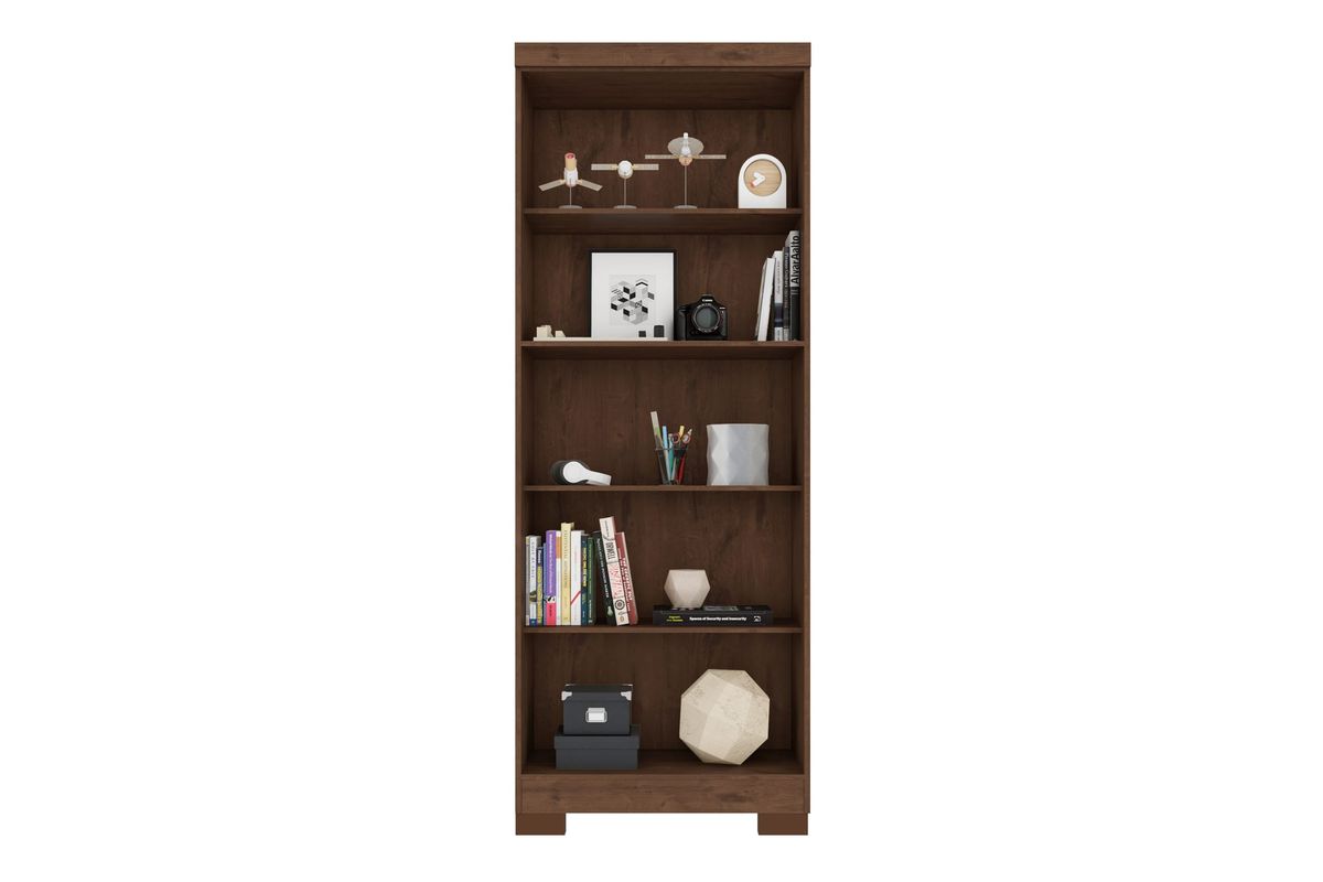 Armário Multiuso Max Plus 2P: interior, Jacarandá