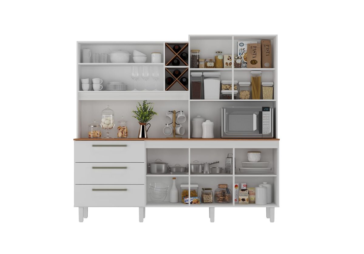Kit Ajax 7P 3G: interior, Branco