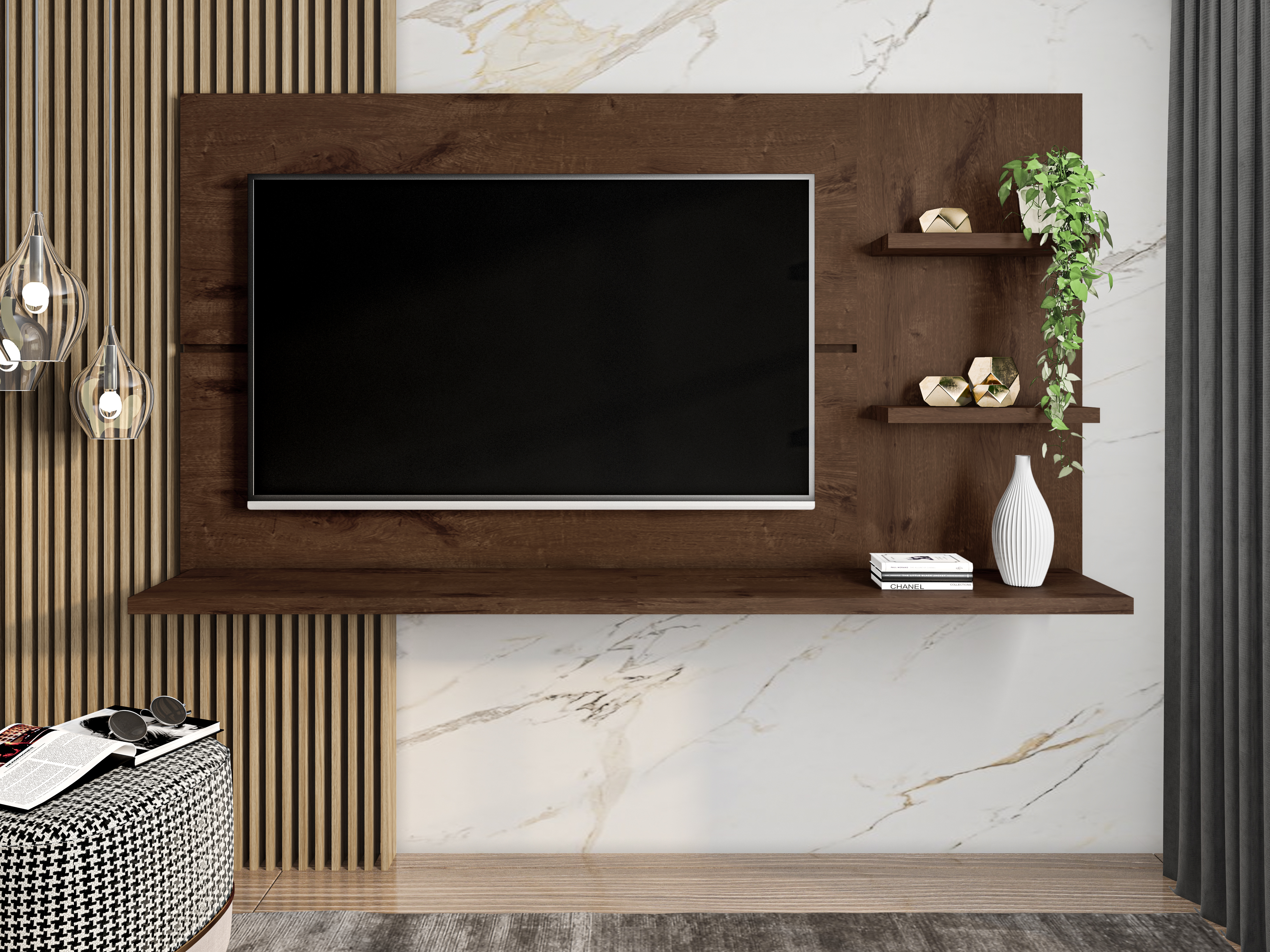  New Clean Panel 1,60m for TV until 49”